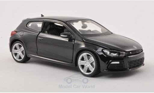 Miniature Volkswagen Scirocco 1/24 Burago III R noire Volkswagen Scirocco 1/24 Burago III R noire miniature