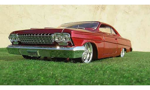 Chevrolet Bel Air Coupe 1/18 Maisto 1962 low rider wolverine-marvel miniature