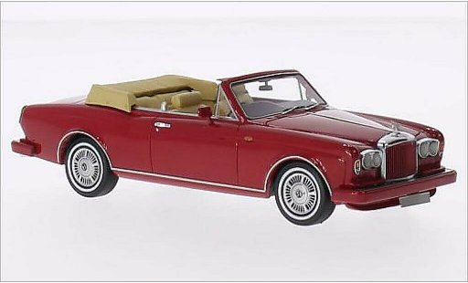 Bentley Continental cabriolet 1/43 Neo DHC rouge RHD 1985 miniature