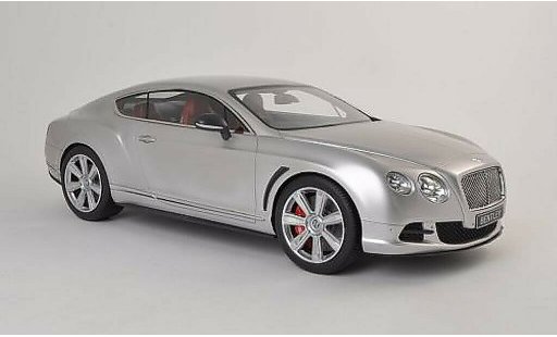 Bentley Continental GT Speed 1/12 CMF grise RHD 2012 miniature