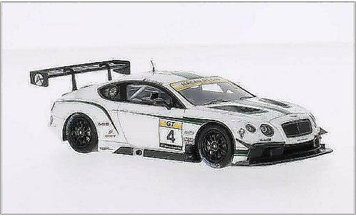 Bentley Continental course 1/43 Spark GT3 RHD No.4 Absolute Racing GT Cup GP Macau 2014 miniature