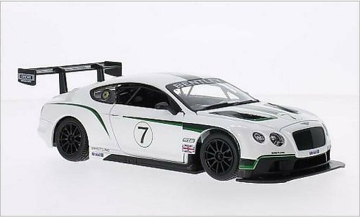 Bentley Continental course 1/24 Burago GT3 RHD No.7 miniature
