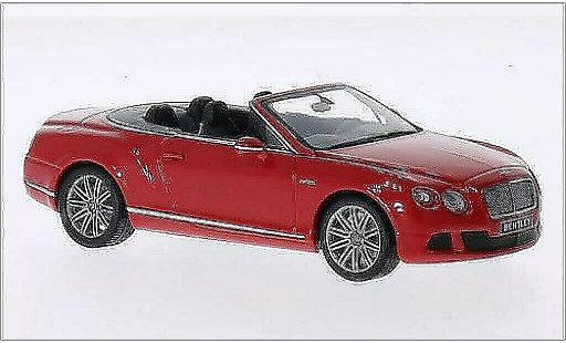 Bentley Continental GTC Speed 1/43 Minichamps rouge 2012 miniature