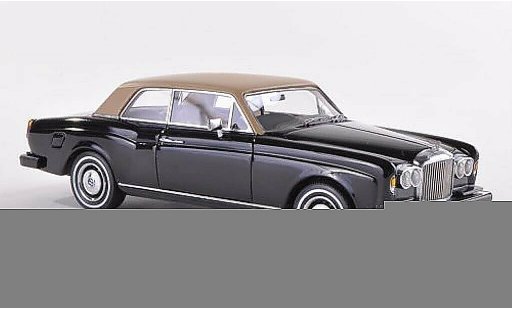 Bentley Corniche coupe 1/43 Neo FHC noire/beige RHD 1977 miniature