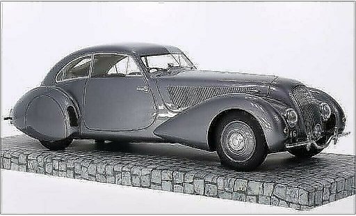 Bentley Embiricos coupe 1/18 Minichamps metallise grise RHD 1938 miniature