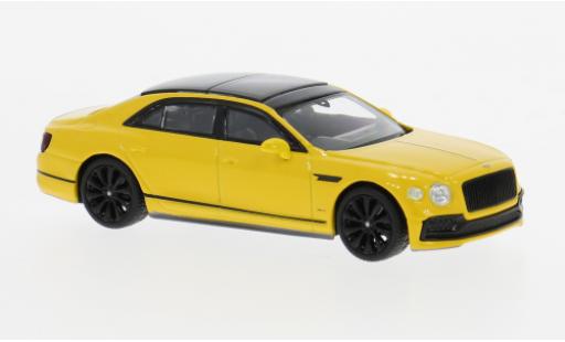 Bentley Flying Spur 1/64 Mini GT jaune 2023 1:64 miniature