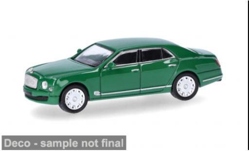 Bentley Mulsanne 1/87 Micro City 87 verte 1:87 miniature