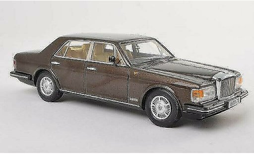Bentley Mulsanne berline 1/43 Neo marron RHD 1980 miniature