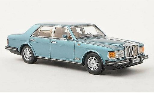 Bentley Mulsanne berline 1/43 Neo bleu 1980 miniature