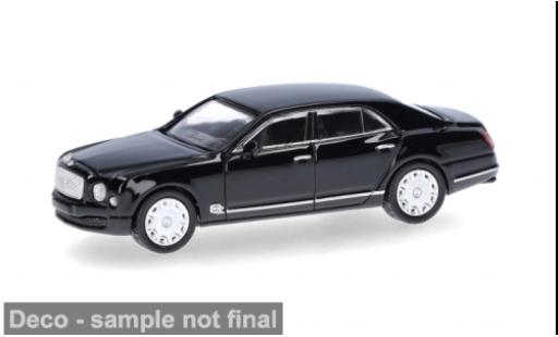 Bentley Mulsanne 1/87 Micro City 87 noire 1:87 miniature