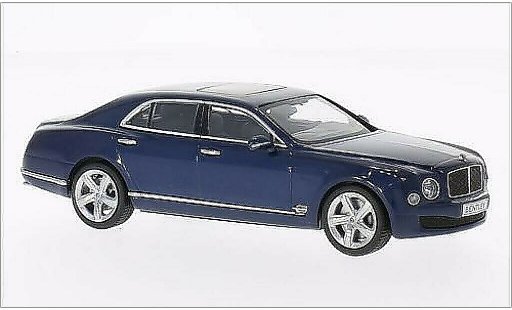 Bentley Mulsanne Speed 1/43 Kyosho metallise bleu miniature