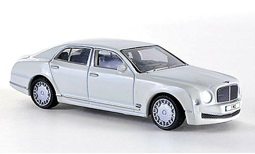 Bentley Mulsanne berline 1/76 Oxford blanche RHD miniature