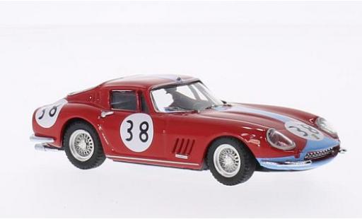 Miniature Ferrari 275 1/43 Best GTB/4 Coupe No.38 1000km Paris 1966 P.Vestey/C.Gaspar Ferrari 275 1/43 Best GTB/4 Coupe No.38 1000km Paris 1966 P.Vestey/C.Gaspar miniature