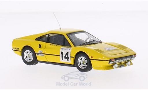 Miniature Ferrari 308 GTB 1/43 Best GTB No.14 Tour de France 1985 T.Worswick/S.Newman Ferrari 308 GTB 1/43 Best GTB No.14 Tour de France 1985 T.Worswick/S.Newman miniature