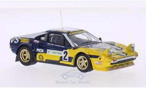 Miniature Ferrari 308 GTB 1/43 Best GTB No.2 Olio Fiat Rallye Valli Piacentine 1980 Nico/G.Barban Ferrari 308 GTB 1/43 Best GTB No.2 Olio Fiat Rallye Valli Piacentine 1980 Nico/G.Barban miniature