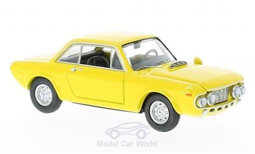 Miniature Lancia Fulvia HF 1/43 Best Coupe 1600 HF Fanalone jaune 1968 Lancia Fulvia HF 1/43 Best Coupe 1600 HF Fanalone jaune 1968 miniature