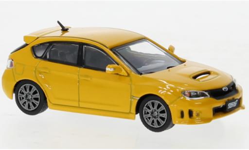 Miniature Subaru Impreza 1/64 BM Creations WRX STI metallise jaune 2009 Subaru Impreza 1/64 BM Creations WRX STI metallise jaune 2009 miniature