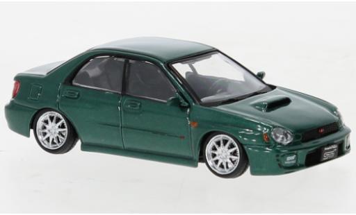 Miniature Subaru Impreza 1/64 BM Creations WRX STI metallise vert 2001 Subaru Impreza 1/64 BM Creations WRX STI metallise vert 2001 miniature