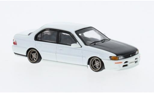Miniature Toyota Corolla 1/64 BM Creations (AE100) blanche 1996 Toyota Corolla 1/64 BM Creations (AE100) blanche 1996 miniature