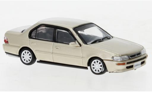 Miniature Toyota Corolla 1/64 BM Creations (AE100) metallise beige 1996 Toyota Corolla 1/64 BM Creations (AE100) metallise beige 1996 miniature