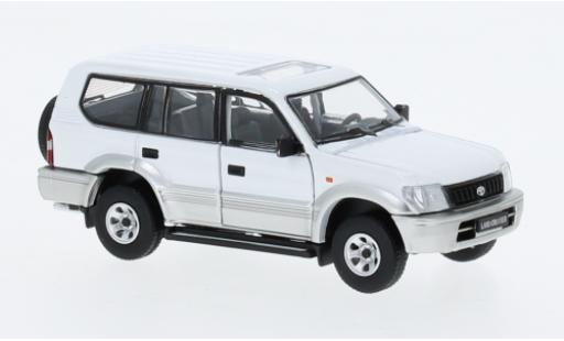 Miniature Toyota Land Cruiser 1/64 BM Creations LC95 blanche/d Toyota Land Cruiser 1/64 BM Creations LC95 blanche/d miniature