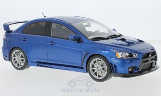 Miniature Mitsubishi Lancer 1/18 BM Creations Evolution X metallise bleue Mitsubishi Lancer 1/18 BM Creations Evolution X metallise bleue miniature
