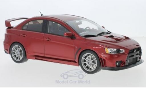 Miniature Mitsubishi Lancer Evolution X 1/18 BM Creations Evolution X metallise rouge Mitsubishi Lancer Evolution X 1/18 BM Creations Evolution X metallise rouge miniature