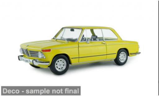Miniature Bmw 1602 jaune 1973 1/18 Solido