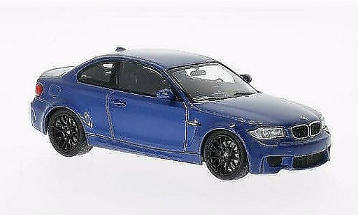 Bmw 1M coupe 1/43 Minichamps M /E82) bleu 2011 miniature