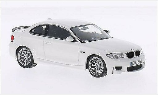 Bmw 1M coupe 1/43 Minichamps M (E82) blanche 2011 miniature