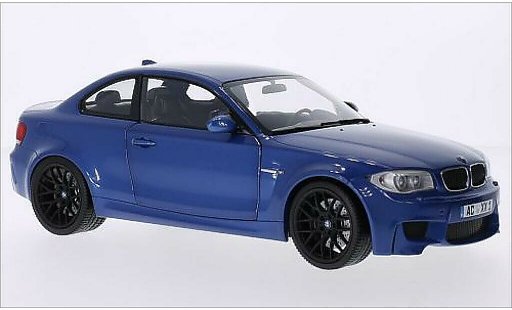 Bmw 1M coupe 1/18 Minichamps metallise bleu 2011 E82 miniature