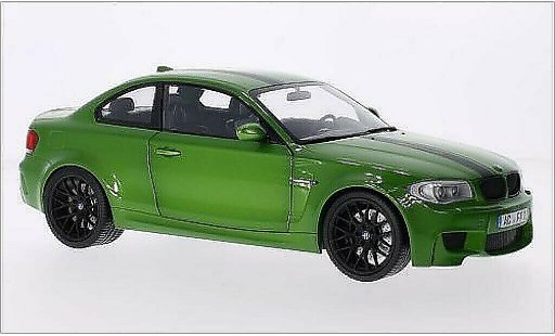 Bmw 1M coupe 1/18 Minichamps metallise verte/Dekor 2011 E82 miniature