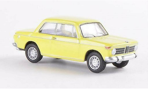 Bmw 2002 berline 1/87 Bub jaune miniature