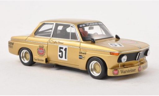 Bmw 2002 tii 1/43 Spark No.51 Warsteiner DRM Nurburgring 1976 miniature