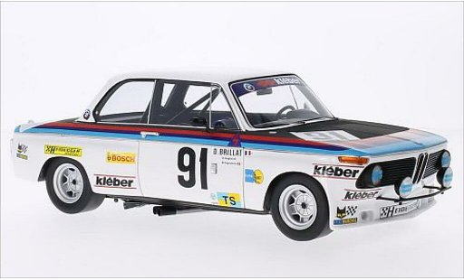 Bmw 2002 ti 1/18 Spark No.91 Heiddeger Racing Team 24h Le Mans 1975 /M.Degoumois miniature