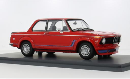 Bmw 2002 1/18 Spark turbo rouge 1973 1:18 miniature