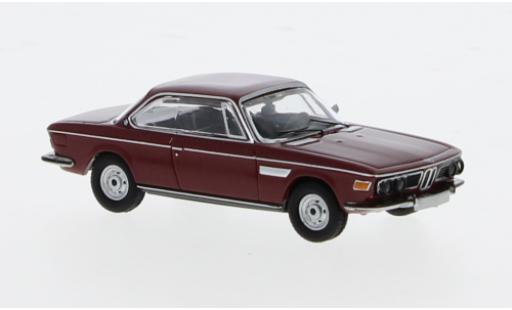 Bmw 3.0 1/87 Minichamps CSI (E9) rouge 1971 1:87 miniature