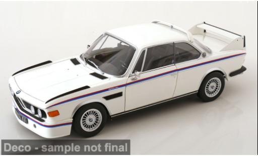 Bmw 3.0 1/12 KK Scale CSL (E9) blanche/Dekor 1973 1:12 miniature