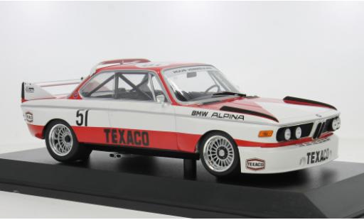 Bmw 3.0 1/18 Minichamps CSL GP Zandvoort 1974 Team Marlboro H.Vermeulen 1:18 miniature