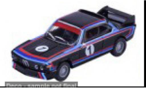 Bmw 3.0 1/64 Majorette CSL noire/Dekor 1975 1:64 miniature