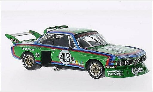 Bmw 3.5 course 1/43 IXO Gr.5 No.43 Gosser Bier 24h Le Mans 1976 /A.Krebs miniature