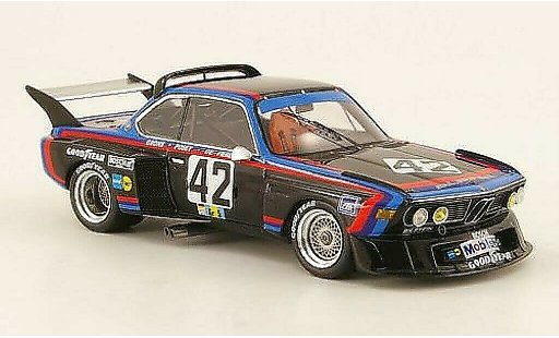 Bmw 3.5 course 1/43 Spark CSL No.42 Alpina / Gitanes 24h Le Mans 1976 /H.de miniature