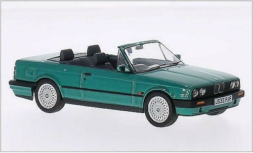 Bmw 318 cabriolet 1/43 Vanguards E30 i (E30) metallise verte RHD miniature