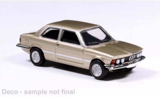 Bmw 323 1/87 Brekina i gold 1975 1:87 miniature