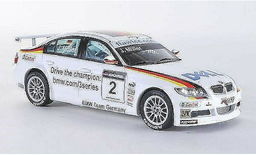 Bmw 320 WTCC 1/43 Spark Si No.2 Muller 2007 miniature