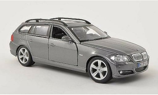 Bmw 335 touring 1/24 Burago E91 (E91) grise miniature