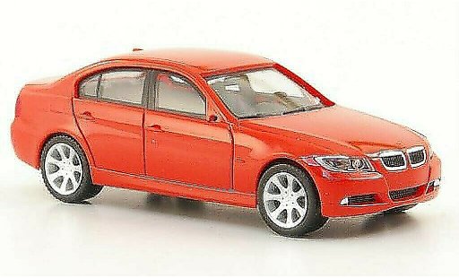 Bmw 330 berline 1/87 Herpa E90 (E90) rouge 2005 miniature