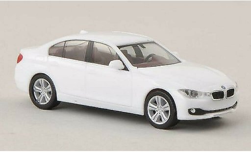 Bmw 330 berline 1/87 Herpa F30 blanche miniature