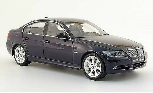 Bmw 335 berline 1/18 Kyosho E90 Serie (E 90) bleu miniature