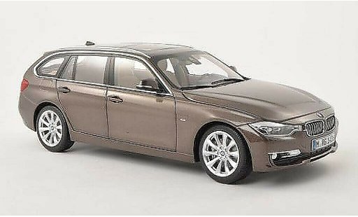 Bmw 335 touring 1/18 Paragon F31 marron 2012 miniature